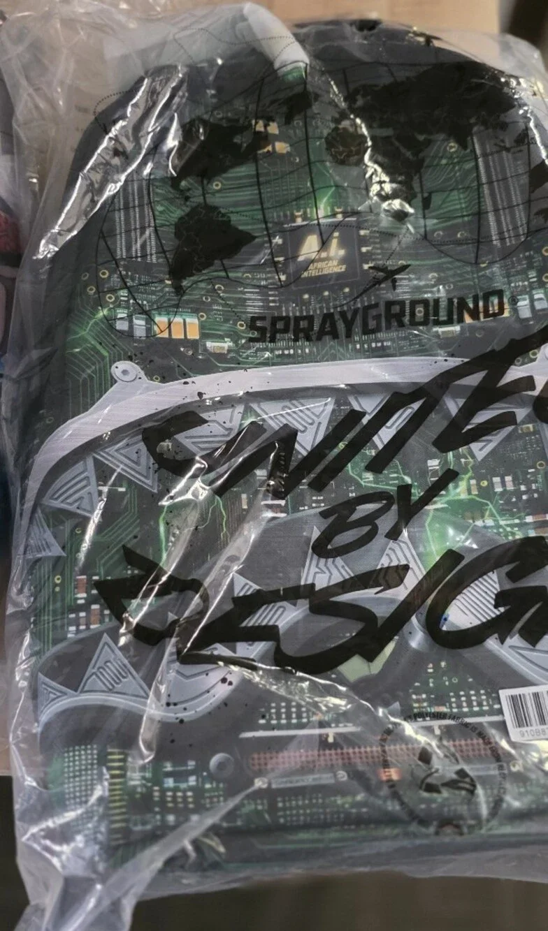 Sprayground A.I. African Intelligence Rewired & Inspired Backpack